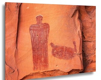 Secretos de los cañones: imagen del arte rupestre antiguo de Utah