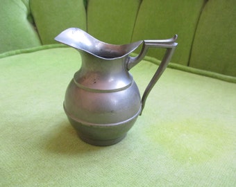 Small Pewter Creamer