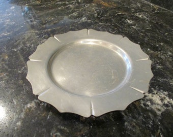 Old Colony Pewter Salad Size Plate