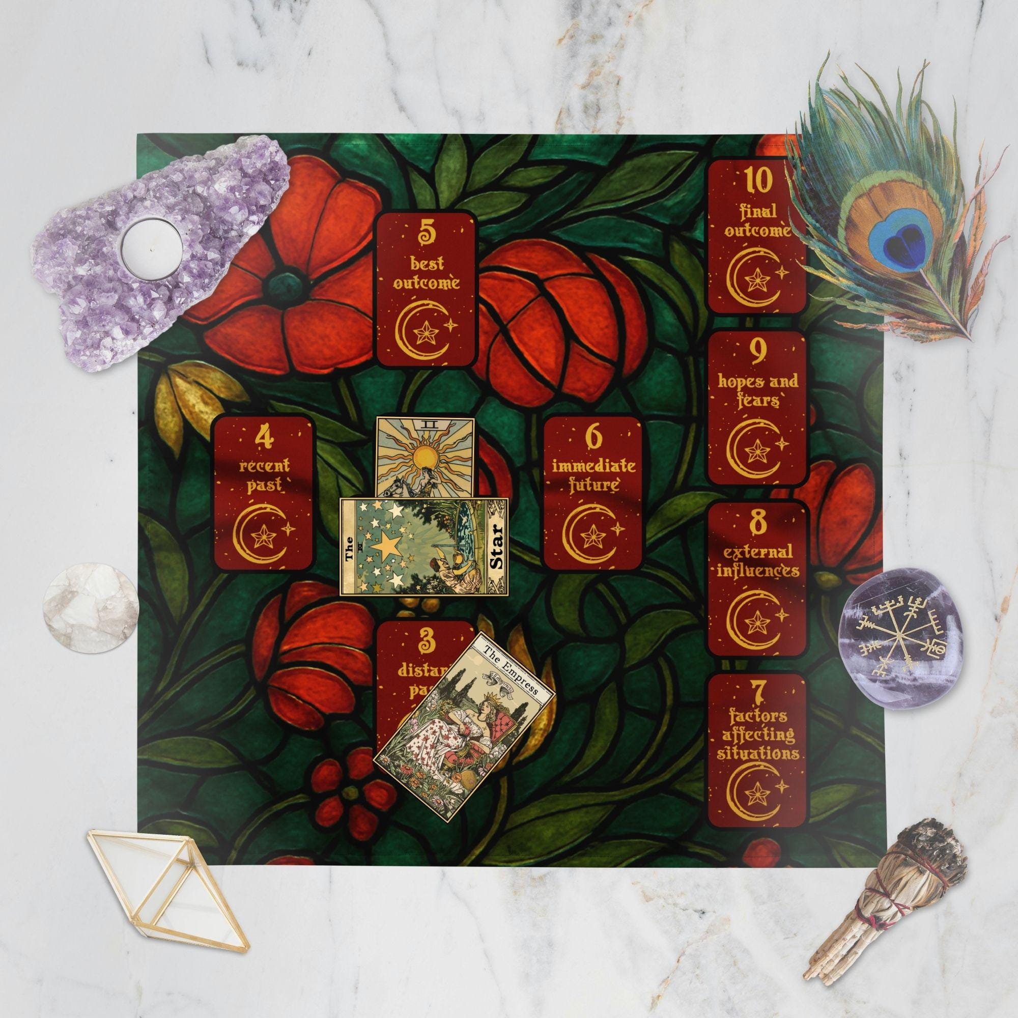 William Morris Tarot - Etsy