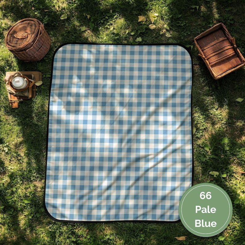Gingham Picnic Blanket