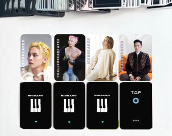 Bigbang Photocard Set Designed by Vips | G-dragon TOP Youngbae D