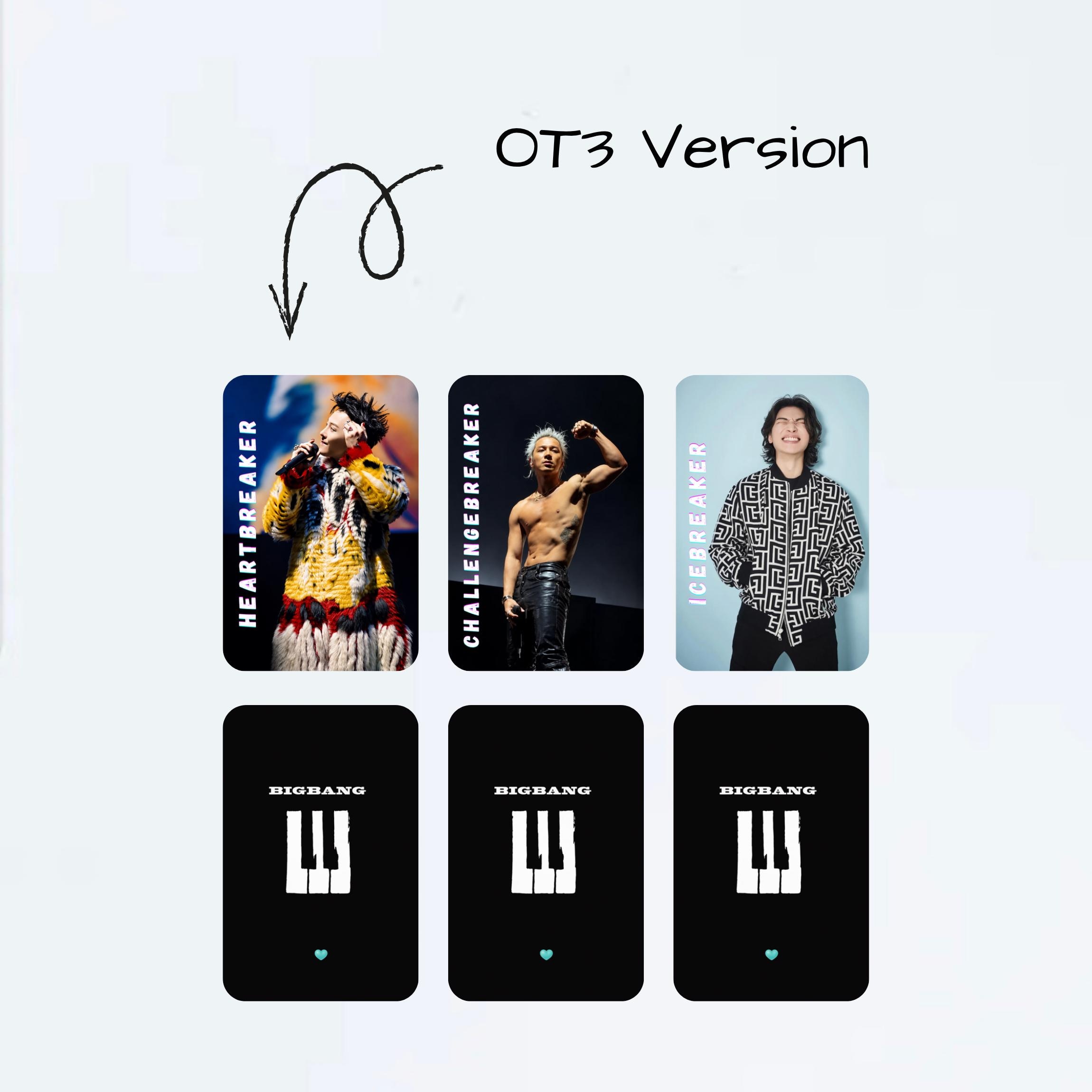 BIGBANG BRAND NEW FULL MADE DVD T.O.Pトレカ Bigbang Photocard Set