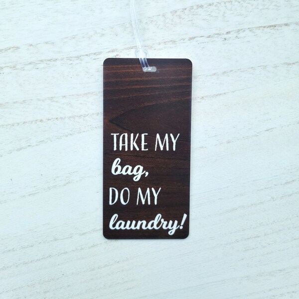 Laundry Bag Tag Etsy