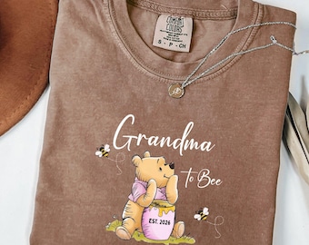 Personalized Winnie The Pooh Grandma To Bee T-Shirt (Est. 2026)