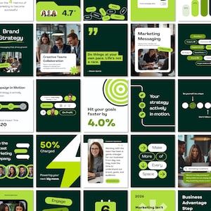 50 plantillas de publicaciones de marketing para redes sociales / Canva editables gratis