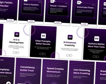 LinkedIn Carousel Template Pack | Modern Marketing Social Media Posts | Canva Free Editable Business Content