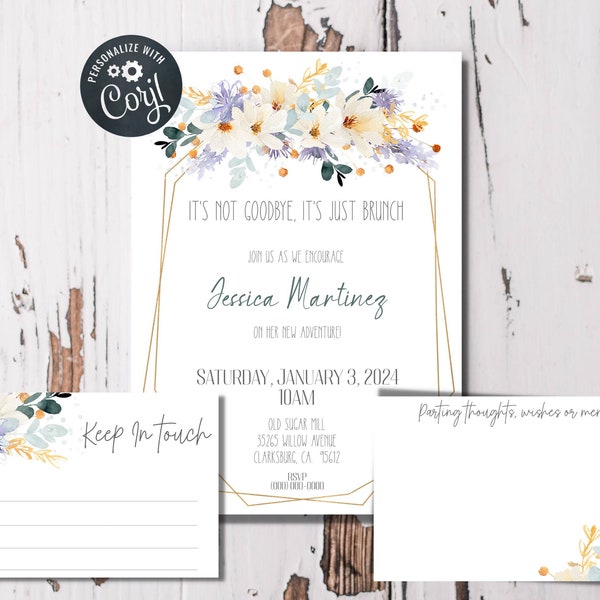 Farewell Brunch Invitation - Etsy