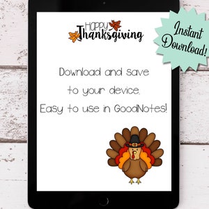 Printable Lined Stationery, Thanksgiving Themed Stationery, Kids ...