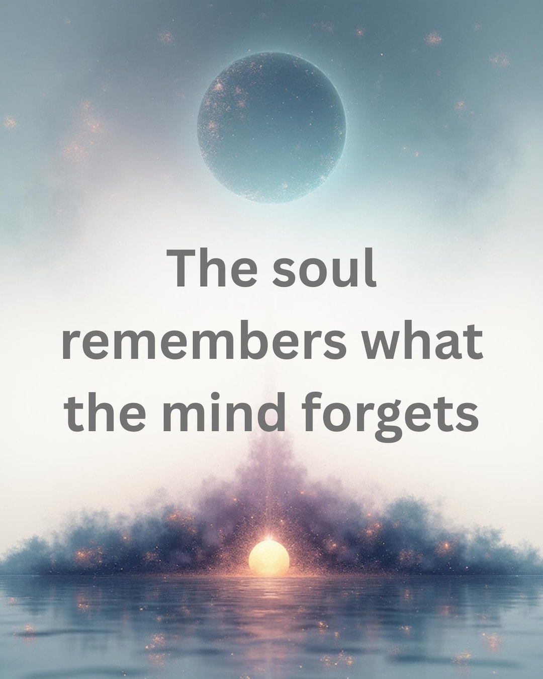 Spiritual Wall Art Printable | the Soul Remembers Quote | Healing ...