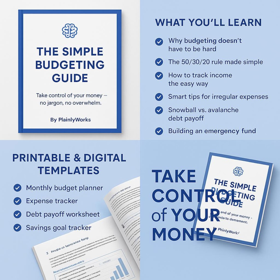 The Simple Budgeting Guide | Take Control of Your Money (no Jargon, No ...