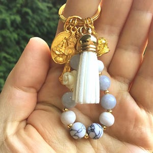 Rosario de la Reina del Cielo: Decena de bolsillo con crucifijo y medalla milagrosa imagen 6