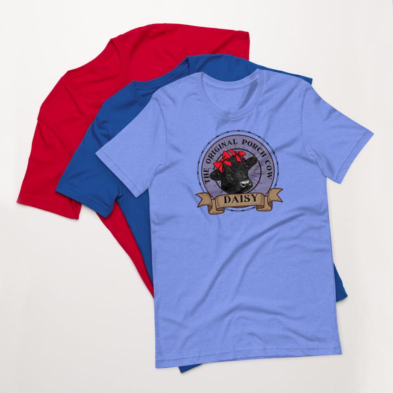 Unisex Porch Cow t-shirt