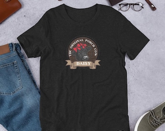 Unisex t-shirt white font