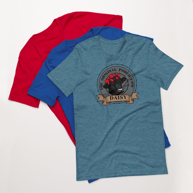 Unisex Porch Cow t-shirt
