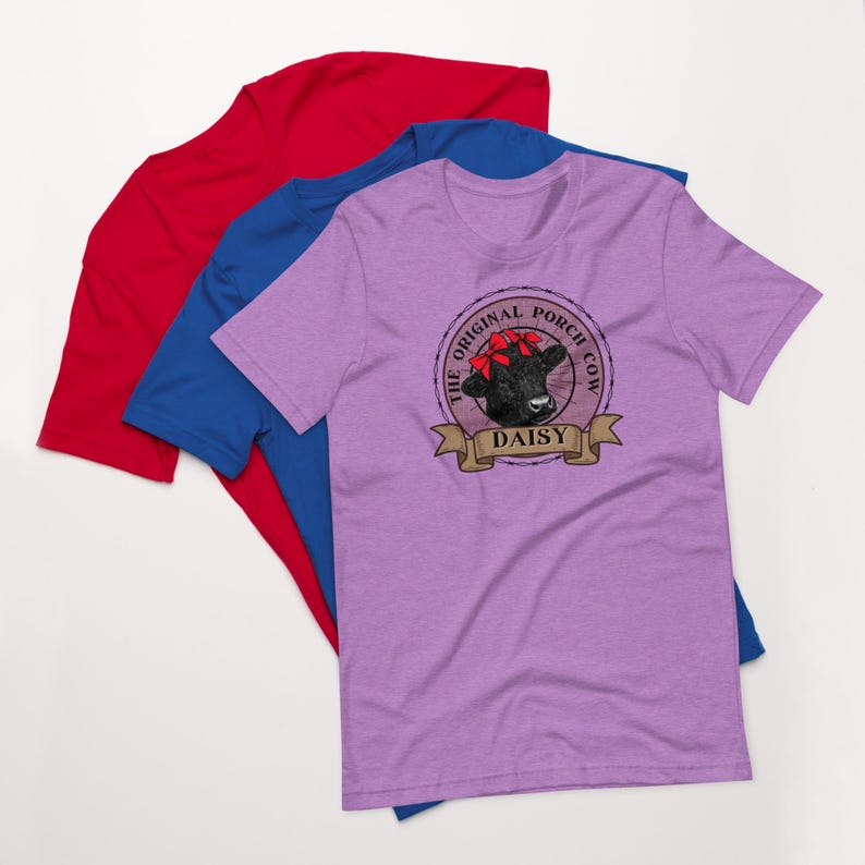 Unisex Porch Cow t-shirt