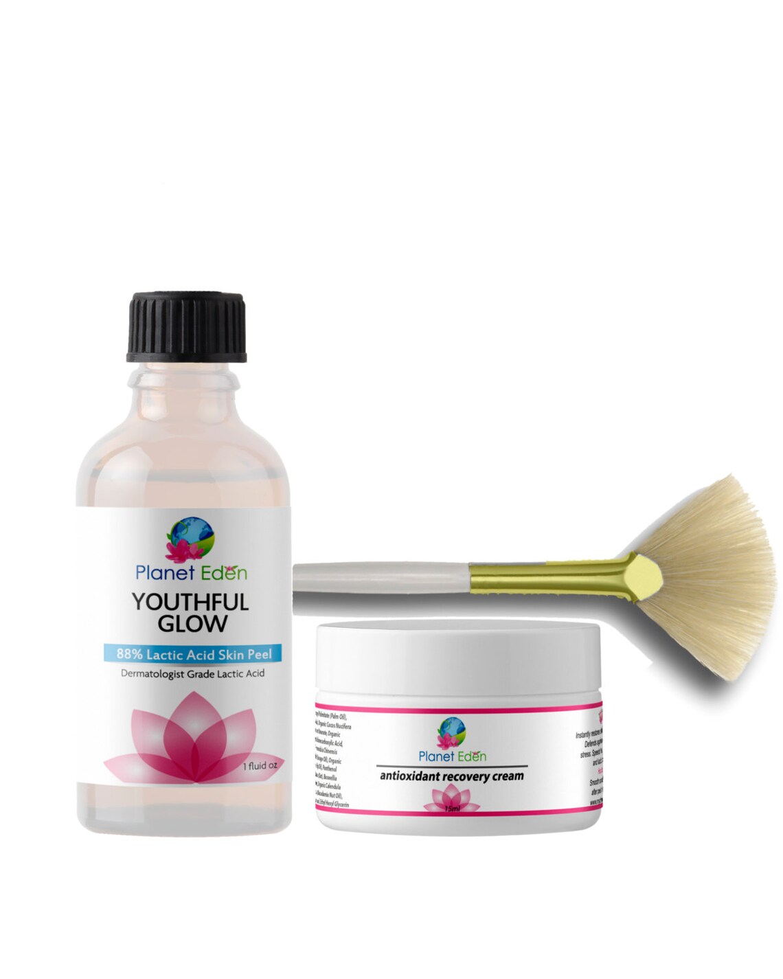 88 Lactic Acid Skin Peel Kit with Antioxidant Recovery Cream Etsy