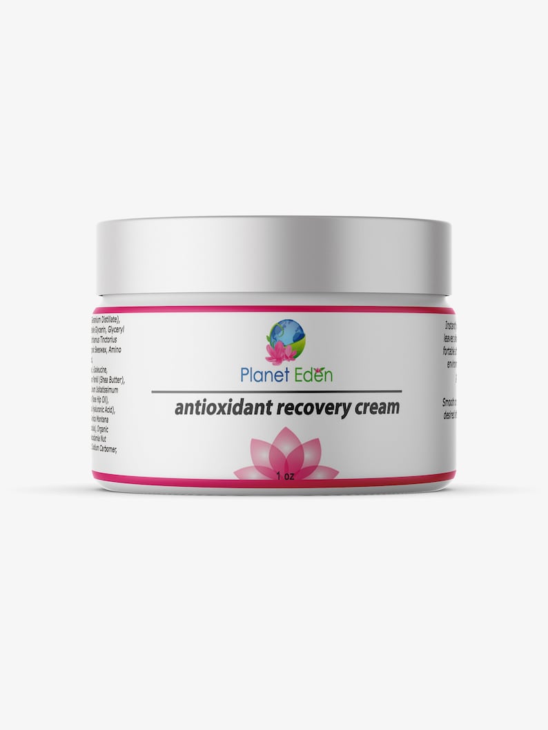 Organic Antioxidant Recovery Cream With Hyaluronic Acid & Etsy