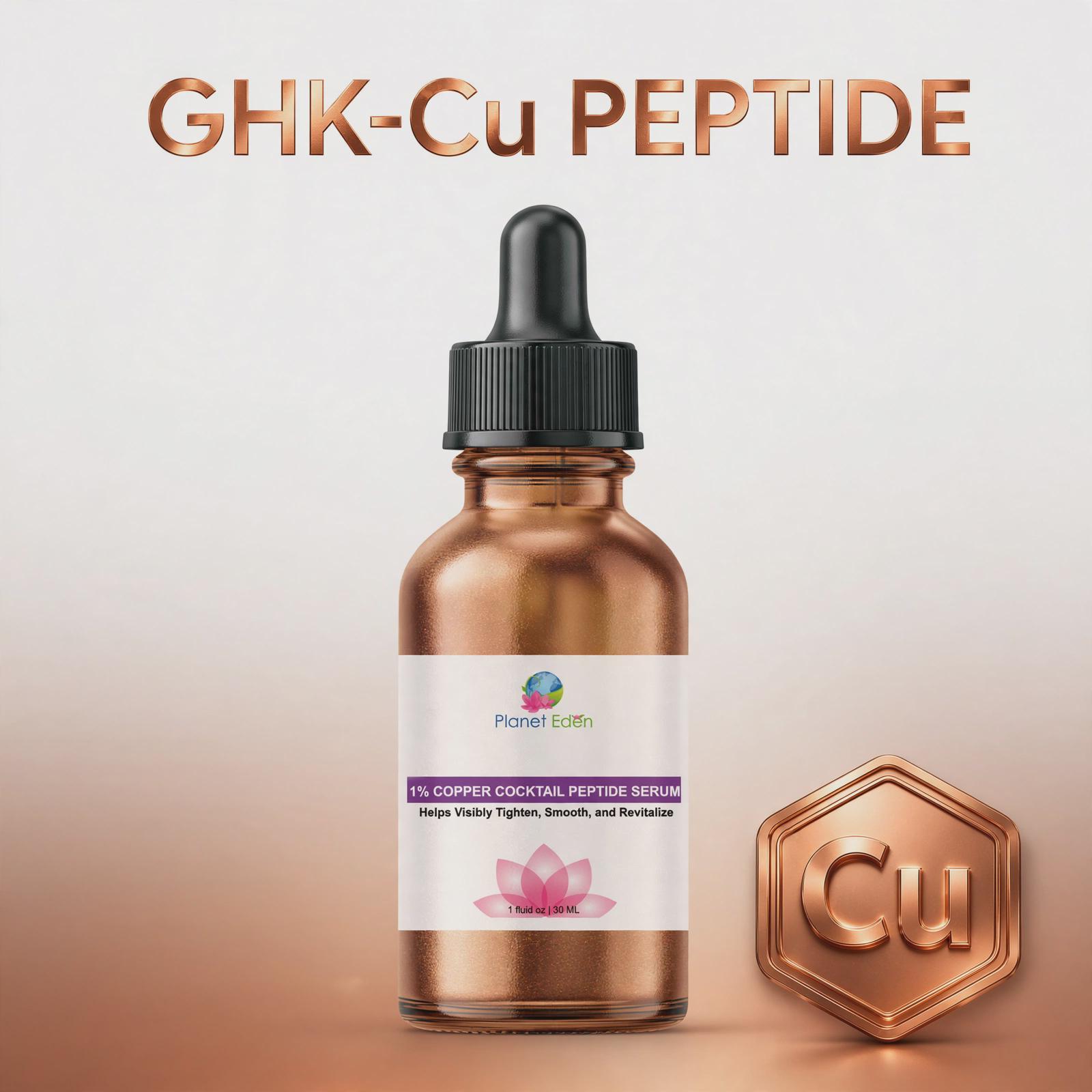 ghk-cu liposome copper tri-peptide-1 liquid product info and reviews 1% Tripeptide Serum w/ Hyaluronic Acid | Niacinamide | Gluconolactone Size:4 fl. oz. Liquid Squeezing a Lump Under Muscle Growth