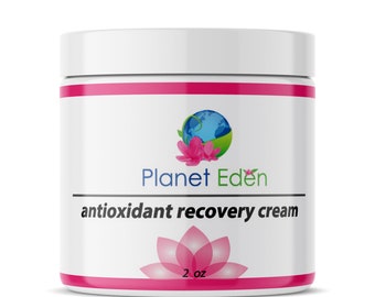 Antioxidant Recovery Cream with Hyaluronic acid for Dry Damaged Skin - Excellent for after Facial Peels