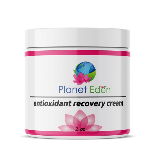 Crème régénératrice antioxydante à l'acide hyaluronique pour peau sèche et abîmée - Excellente pour les peelings après le visage
