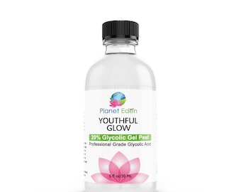 20% Glycolic Acid AHA Facial | Gentle Botanical Blend with White Tea & Chamomile