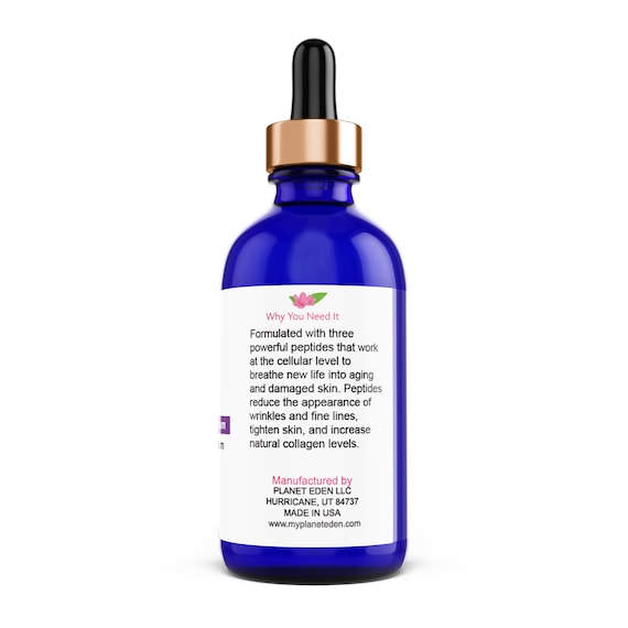 Buy 1% GHK-CU Copper Tripeptide Serum W/ Hyaluronic Acid | Niacinamide |  Gluconolactone | 1 Oz Online in India
