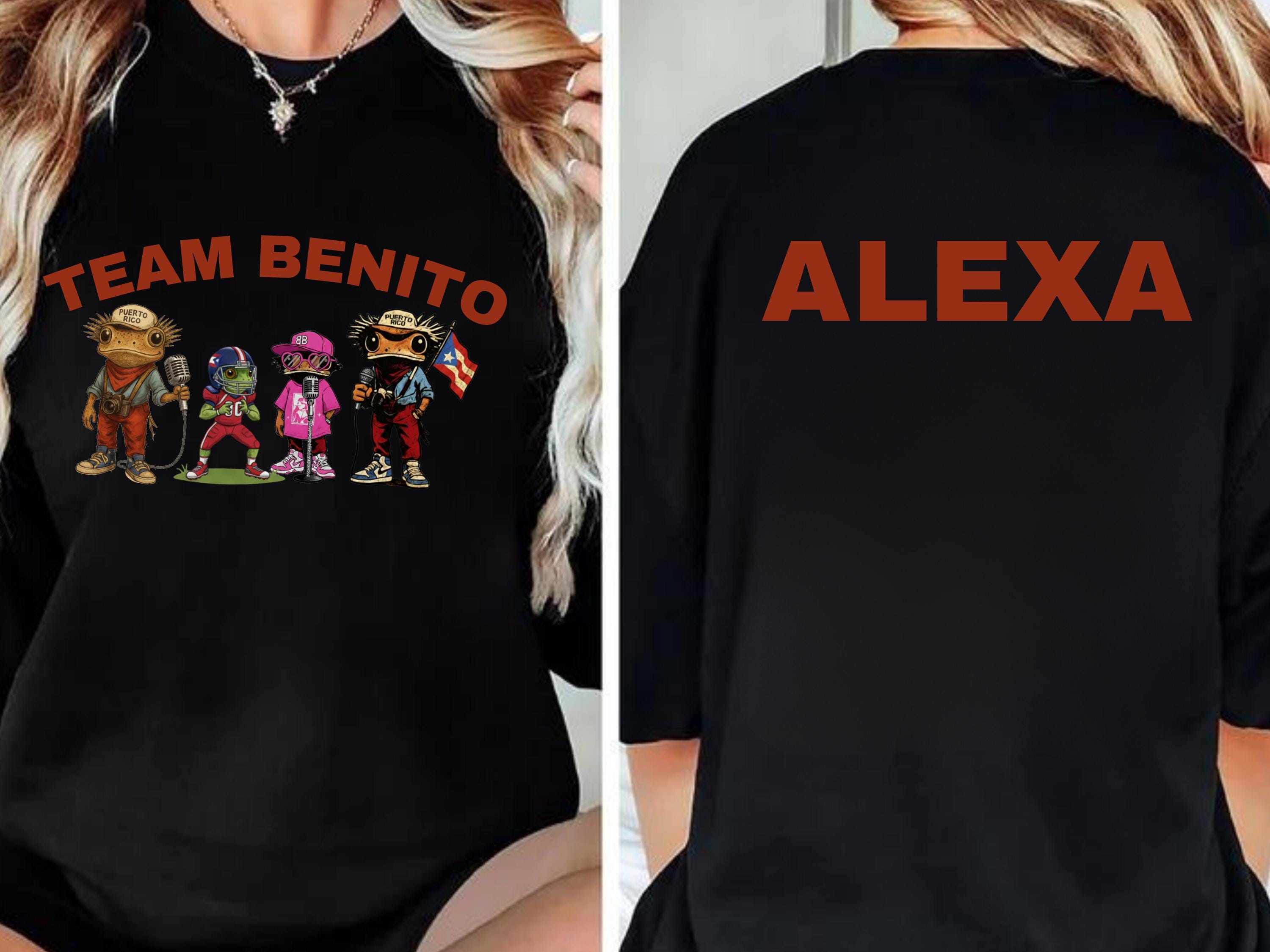 Discover Benito Bowl Shirt, Team Benito Puerto Rico Coqui Frog Tee, Football Fan Gift