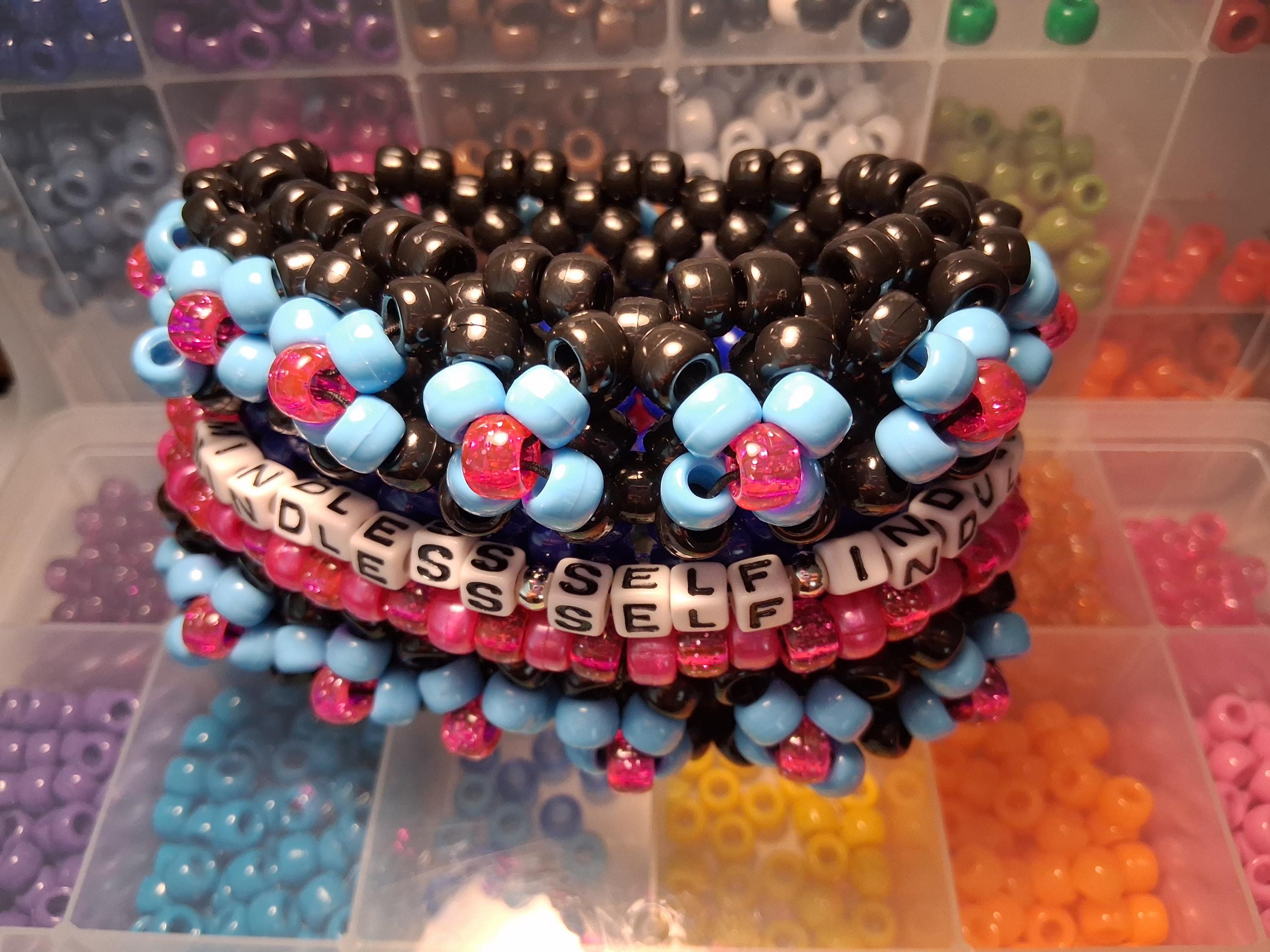 アクセサリー SELF INDULGENCE ARTISANALPULLERBRACELETS Mindless Self Indulgence Bracelet - Etsy