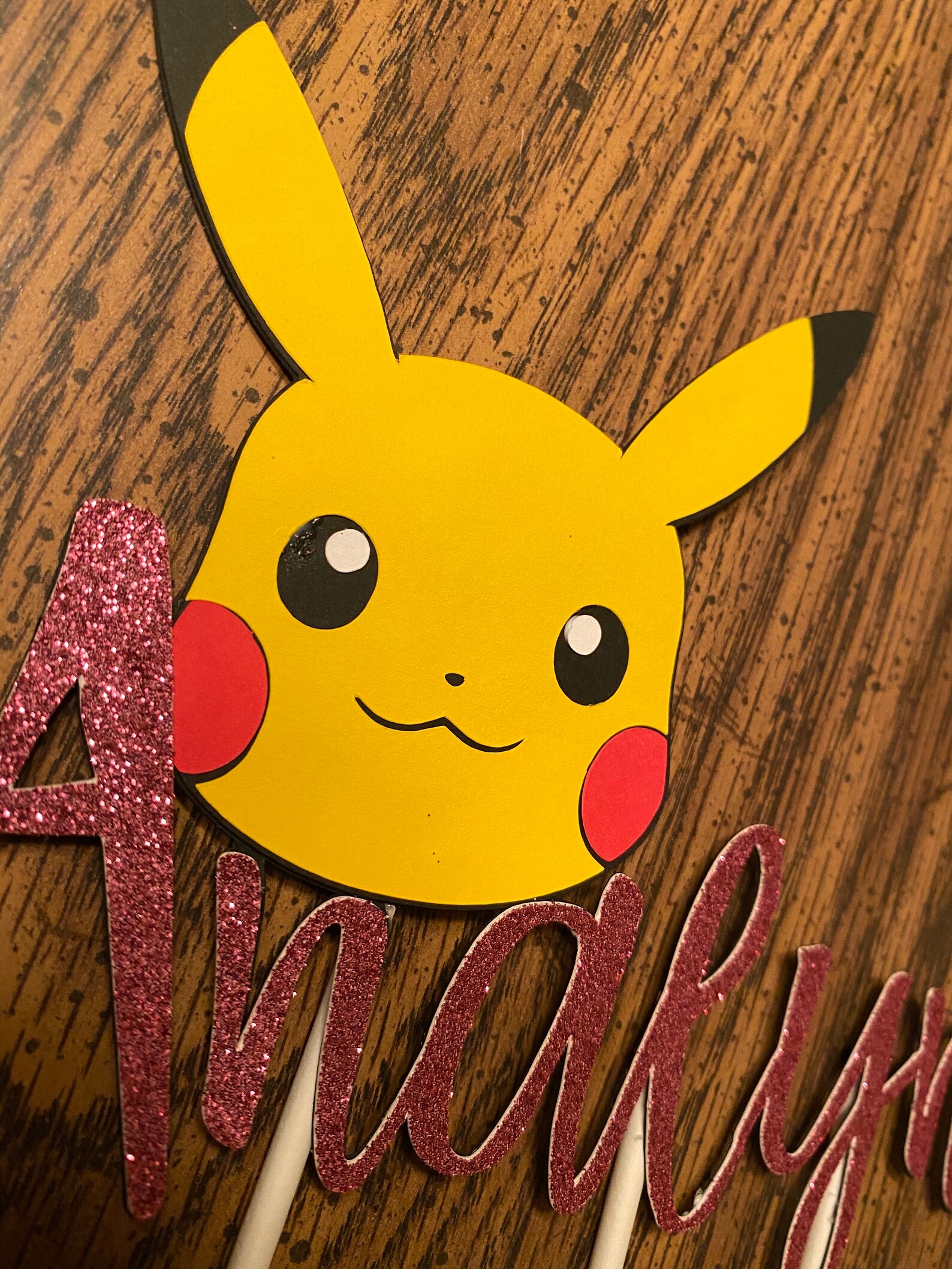 Pikachu Name Tag