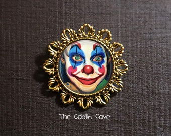 Clown Brooch