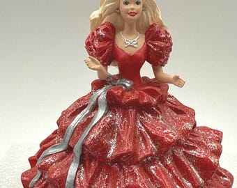 Vintage Holiday Barbie Hallmark Keepsake Ornament. First of the Collector’s Club Series. 1996