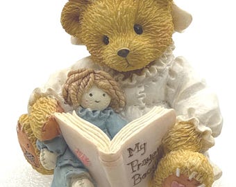 Enesco Cherished Teddies "Christine - My Prayer Is For You" figurine.