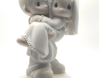 Enesco Precious Moments “Blessed You Two’ vintage 1982