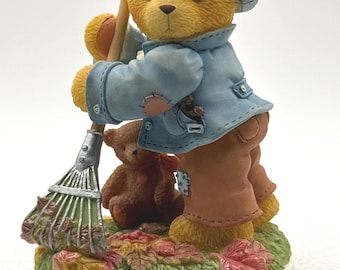 Enesco Cherished Teddies. “Sedley - We’ve Turned Over A New Leaf On Our Friendship”