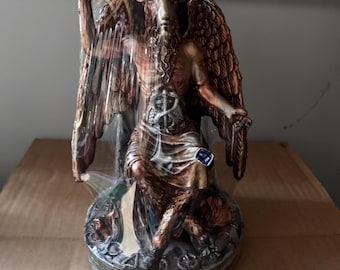 9 inch seated Baphomet