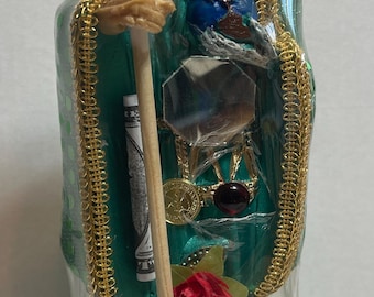 Santa Muerte groen