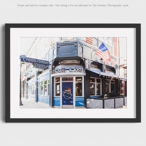 Chicago Photography Print, Wicker Park Bucktown Bar Wall Art