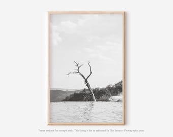 Mexico Landscape Photography Print, Hierve el Agua Oaxaca Nature Wall Art