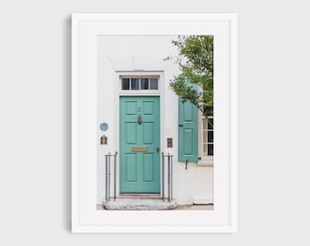 Charleston Doors Photography Print, South Carolina Wall Art, Architecture Travel Photo Print