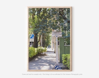 Mexico City Street Photography Print, Colorful Wall Art