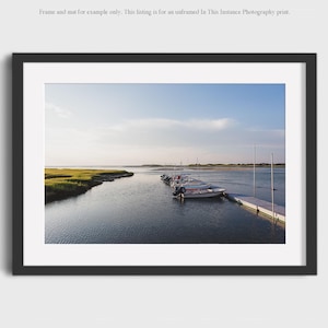 Cape Cod Salt Marsh Photography, Coastal Wall Art Landscape Print
