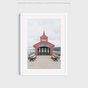Seneca Lake Pier Photo Print: Watkins Glen, Finger Lakes Wall Art