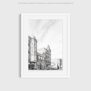 Chicago Photography Print, Wicker Park Bucktown Urban Photo Wall Art