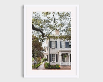 Savannah Photography Print, Architectural Wall Art, Modern Travel Photo Print
