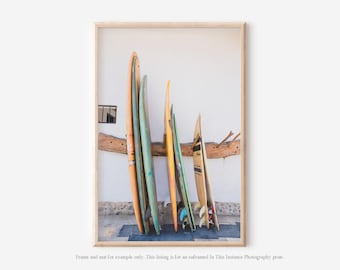 Surfboards Photography Print