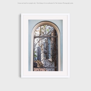 Charleston Garden Gate Photography Print: South Carolina Travel Wall Art