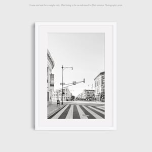Chicago Photography Print, Wicker Park Bucktown 6 Corners Urban Photo Wall Art