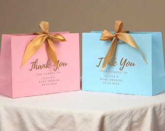 Sacs cadeaux, sacs cadeaux pour baby shower, sacs cadeaux personnalisés