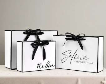 Personalized Name Gift Bags，Custom Wedding Gift Bags,Bachelorette Party Bag,Welcome Gift Bags,Bridal Party Gift Bags,Elegant Gift Bag